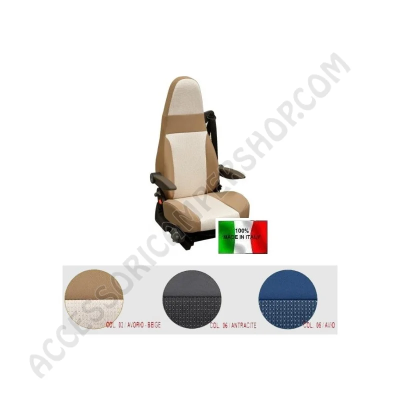 Fodere Copri Sedile Mercury Motorhome Mod. C | Accessoricampershop.com