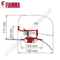 Adapter PSA per tendalino Fiamma F40VAN | Accessoricampershop.com
