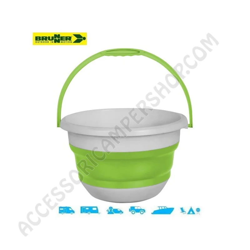 Secchio Multiuso Pieghevole per Camper | Accessoricampershop.com