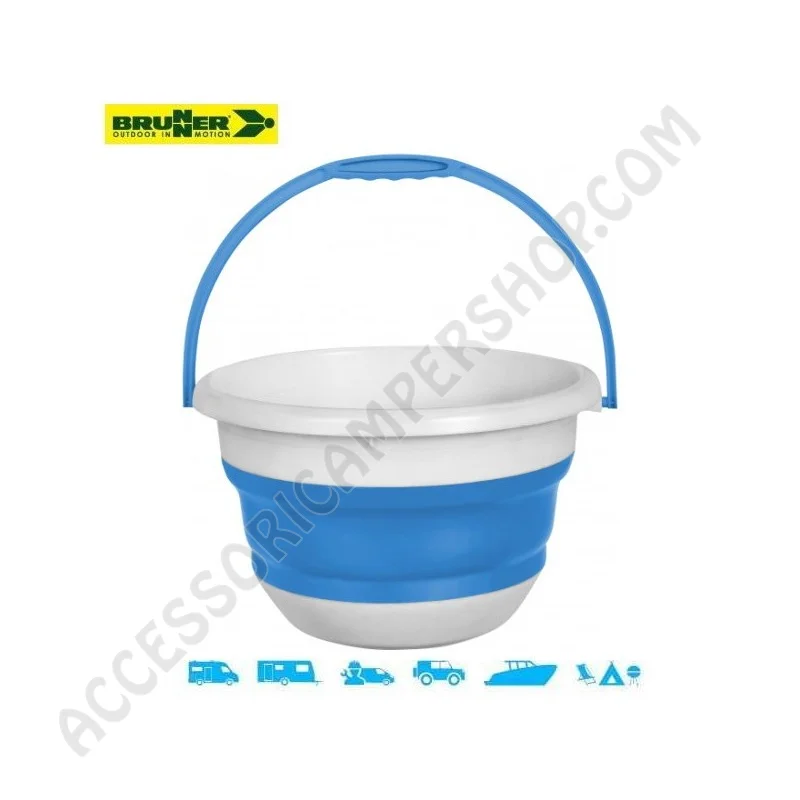 Secchio Multiuso Pieghevole per Camper | Accessoricampershop.com