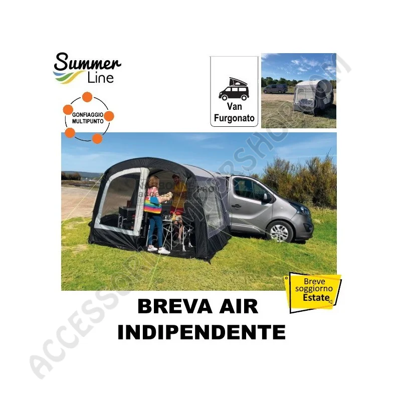 Veranda Pneumatica Gonfiabile Breva Air | Accessoricampershop.com
