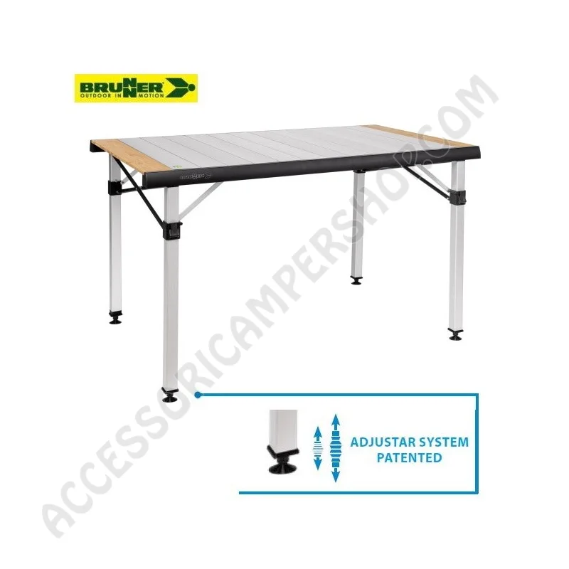 Tavolo Pieghevole Brunner QUADRA TROPIC 4 | Accessoricampershop.com