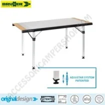 Tavolo Pieghevole QUADRA TROPIC 6 ADJUSTAR | Accessoricampershop.com