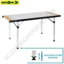 Tavolo Pieghevole QUADRA TROPIC 6 ADJUSTAR | Accessoricampershop.com