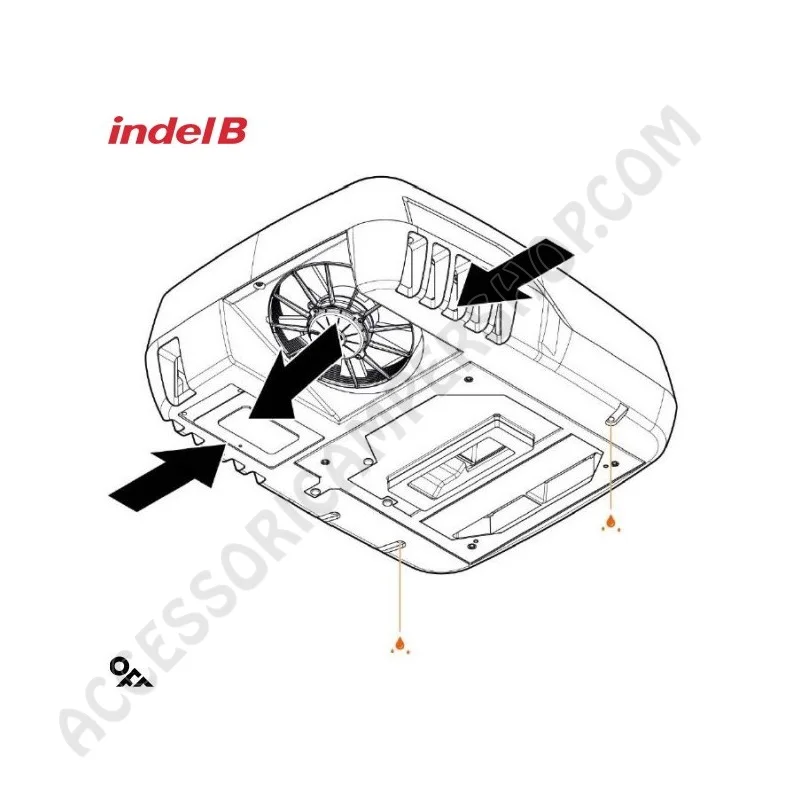 Condizionatore PLEIN - AIRCON 12V per camper | Accessoricampershop.com