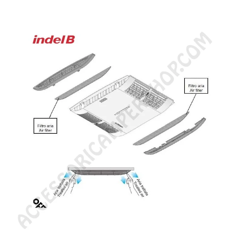 Condizionatore PLEIN - AIRCON 12V per camper | Accessoricampershop.com