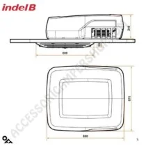 Condizionatore PLEIN - AIRCON 12V per camper | Accessoricampershop.com