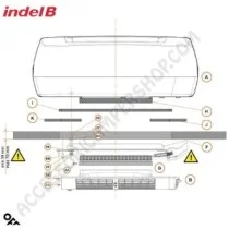 Condizionatore PLEIN - AIRCON 12V per camper | Accessoricampershop.com