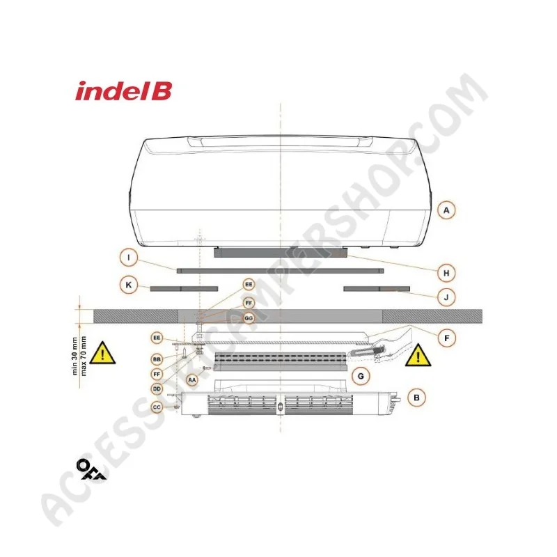Condizionatore PLEIN - AIRCON 12V per camper | Accessoricampershop.com