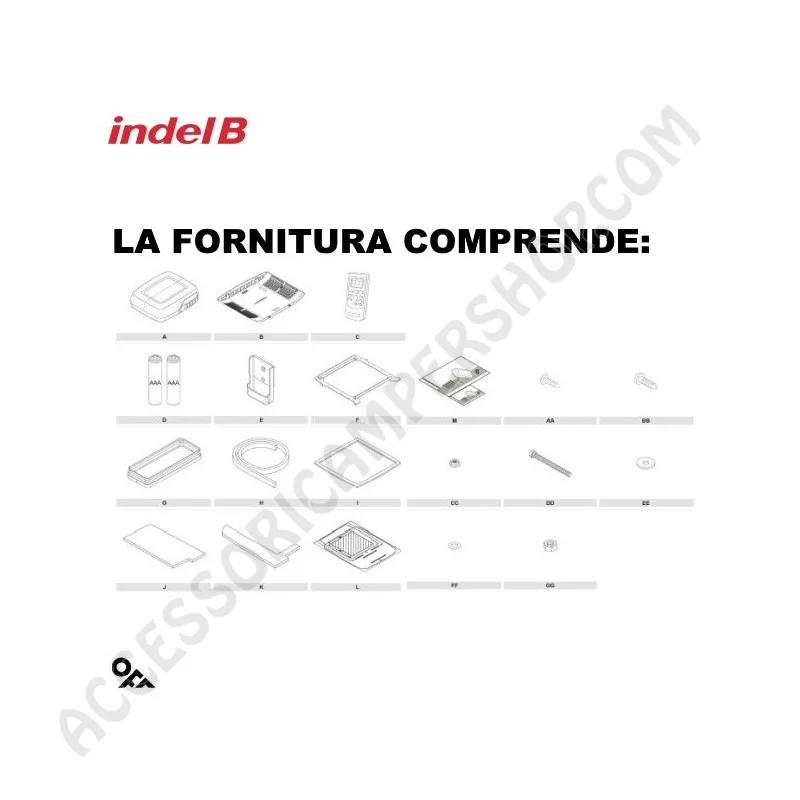 Condizionatore PLEIN - AIRCON 12V per camper | Accessoricampershop.com