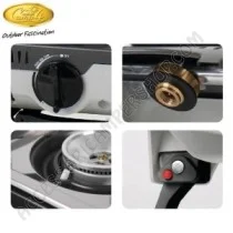 Fornello a Gas Portatile CAMP4 per Campeggio | Accessoricampershop.com