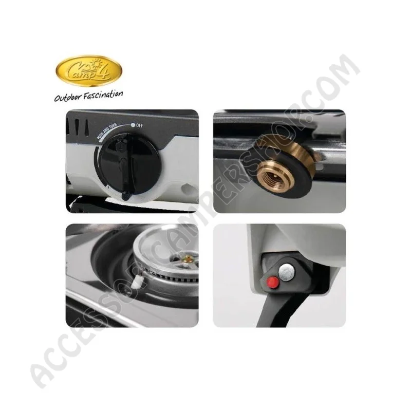 Fornello a Gas Portatile CAMP4 per Campeggio | Accessoricampershop.com