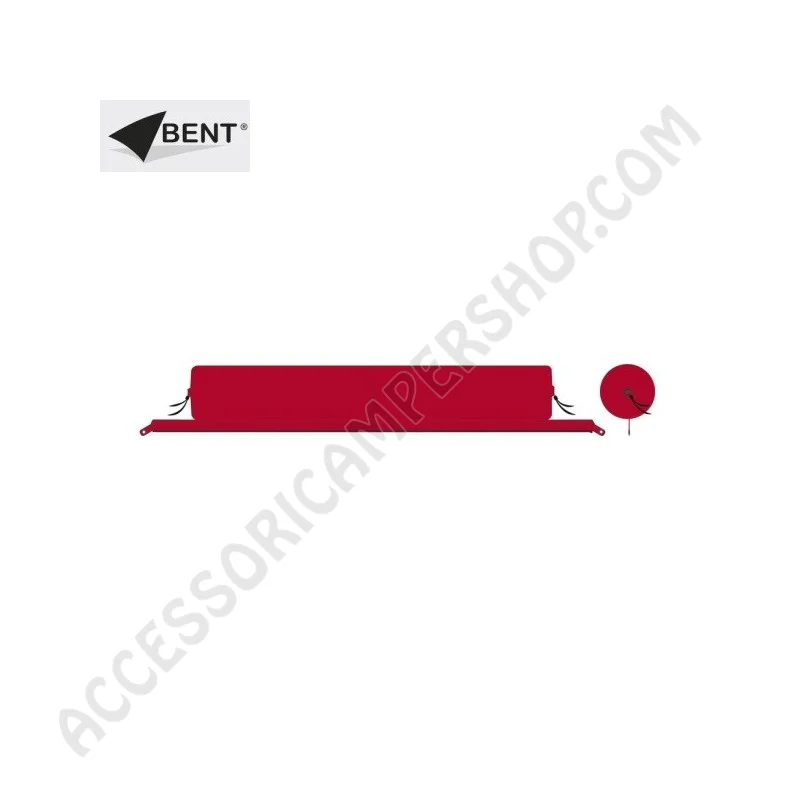 Cuscino Gonfiabile ZIP-XL LOUNGER Rosso Orientale | Accessoricampershop.com