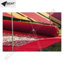 Cuscino Gonfiabile ZIP-XL LOUNGER Rosso Orientale | Accessoricampershop.com