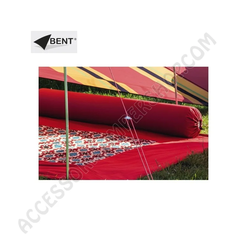 Cuscino Gonfiabile ZIP-XL LOUNGER Rosso Orientale | Accessoricampershop.com