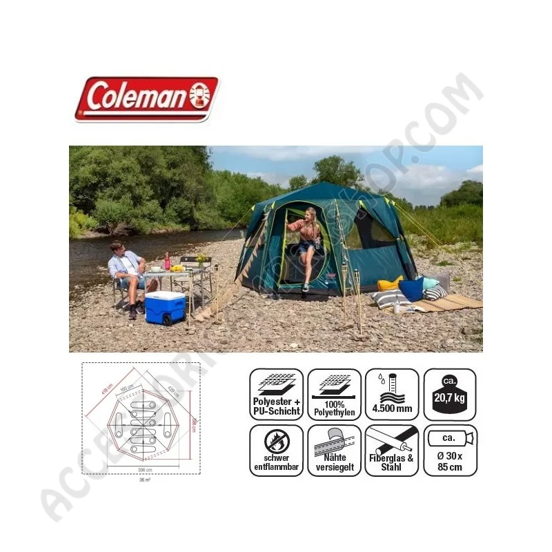 Tenda Octagon Blackout 8 Posti Multiuso | Accessoricampershop.com