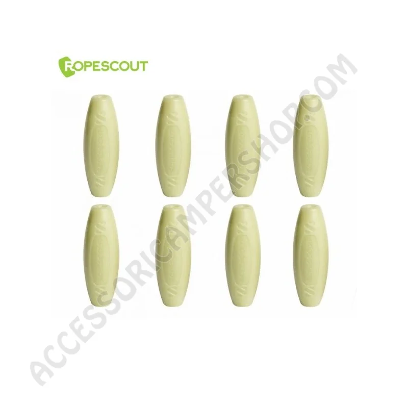Clip Luminescenti Segnafuni ROPESCOUT 8 Pezzi | Accessoricampershop.com