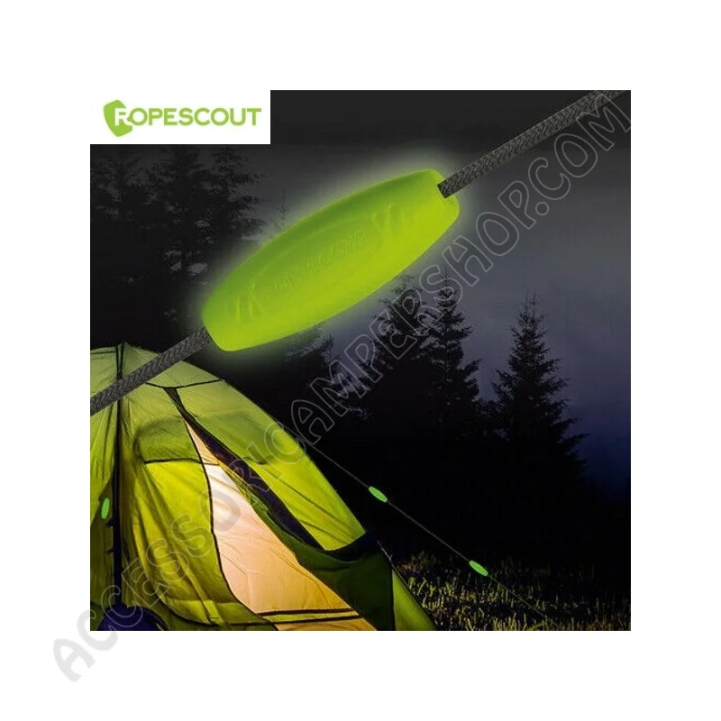 Clip Luminescenti Segnafuni ROPESCOUT 8 Pezzi | Accessoricampershop.com
