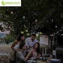 Clip Luminescenti Segnafuni ROPESCOUT 8 Pezzi | Accessoricampershop.com