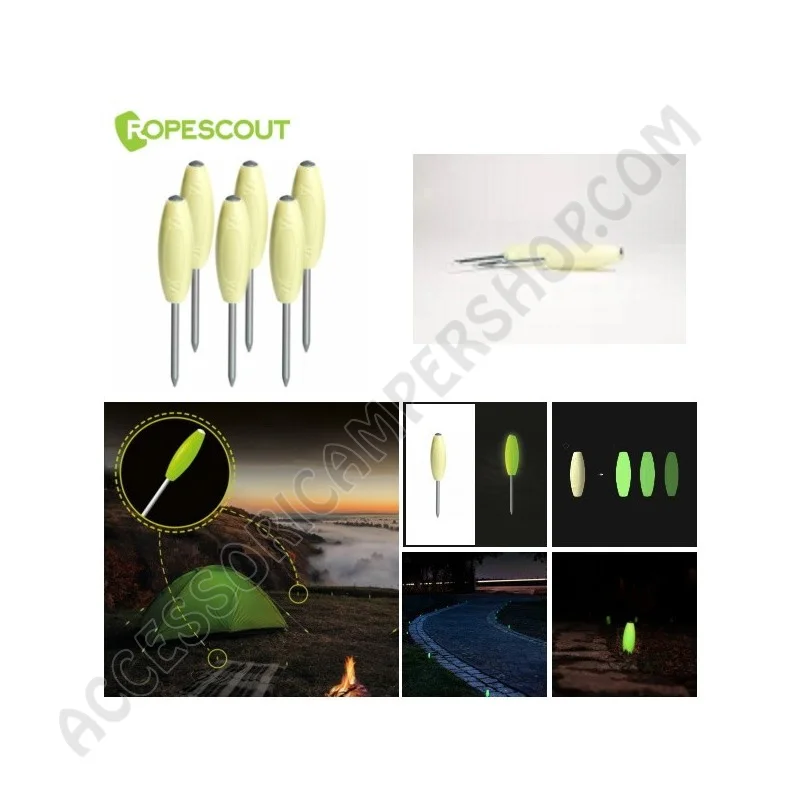 Picchetti segnapasso luminescenti per campeggio | Accessoricampershop.com