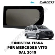 Finestra FISSA VETRO Carbest per Mercedes Vito 2015 | Accessoricampershop.com