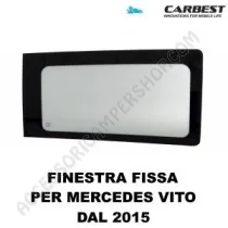 Finestra FISSA VETRO Carbest per Mercedes Vito 2015 | Accessoricampershop.com