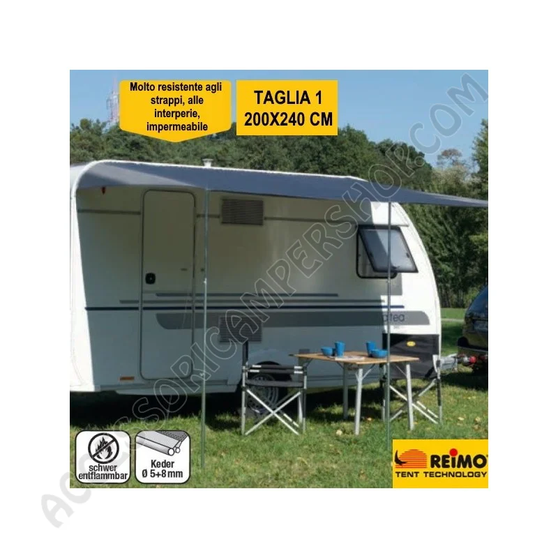 Tendalino Parasole COMO TG1 200x240 per Camper | Accessoricampershop.com