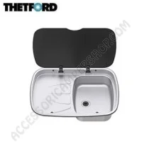 Lavello THETFORD Argent Sink Sinistra in Acciaio Inox | Accessoricampershop.com