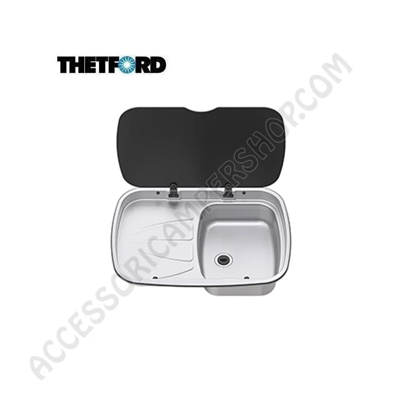 Lavello THETFORD Argent Sink Sinistra in Acciaio Inox | Accessoricampershop.com