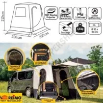 Tenda Veranda Posteriore Trapez Premium per Van | Accessoricampershop.com