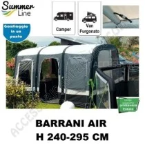 Veranda Pneumatica Gonfiabile Barrani Air 240-295 cm | Accessoricampershop.com