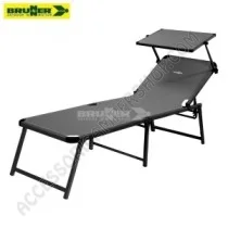 Lettino Marbella High Brunner in Alluminio e Syntex Plus | Accessoricampershop.com