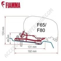 Adapter Ford Transit H3 per Tendalini Fiamma | Accessoricampershop.com