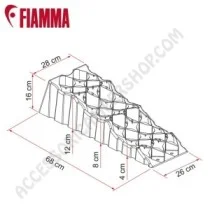 Cunei 3 Livelli Kit Level Up Premium S Fiamma | Accessoricampershop.com