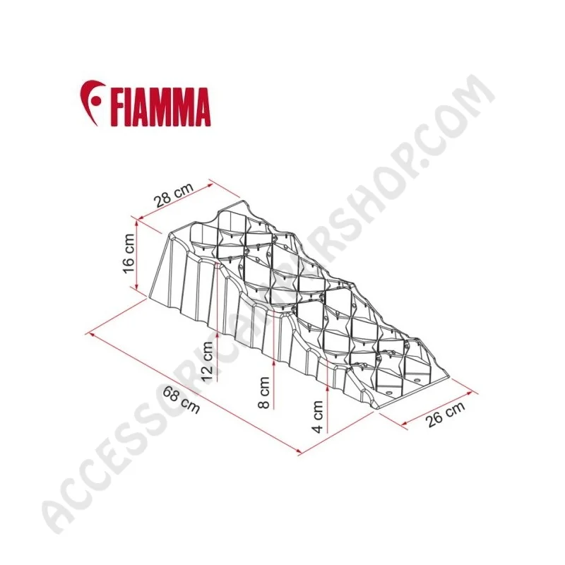 Cunei 3 Livelli Kit Level Up Premium S Fiamma | Accessoricampershop.com