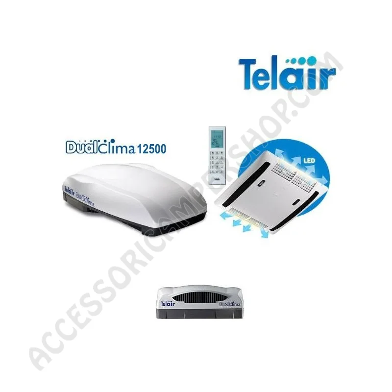 Condizionatore TELAIR DUALCLIMA 12500H per Camper | Accessoricampershop.com