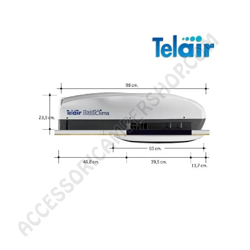 Condizionatore TELAIR DUALCLIMA 12500H per Camper | Accessoricampershop.com