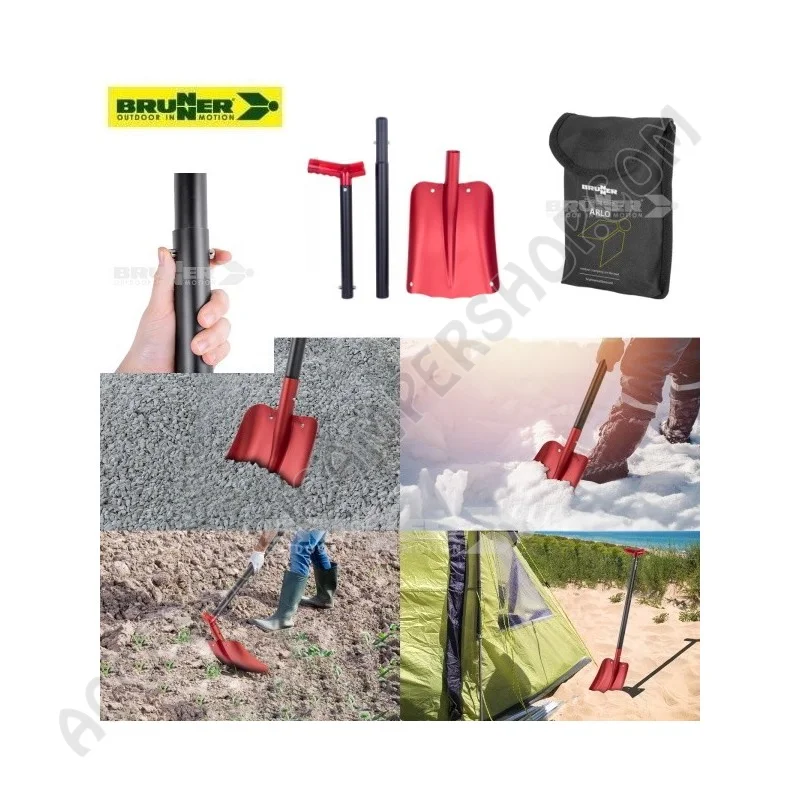 Pala Arlo Brunner Multiuso Portatile per Campeggio | Accessoricampershop.com