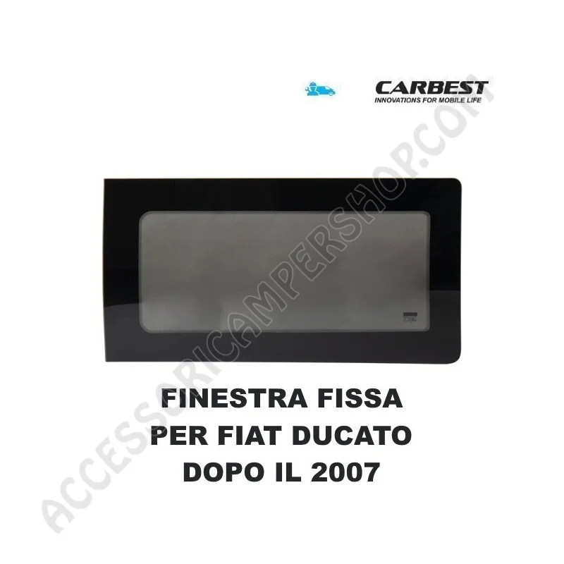 Finestra Fissa Vetro Carbest Fiat Ducato 2007 | Accessoricampershop.com