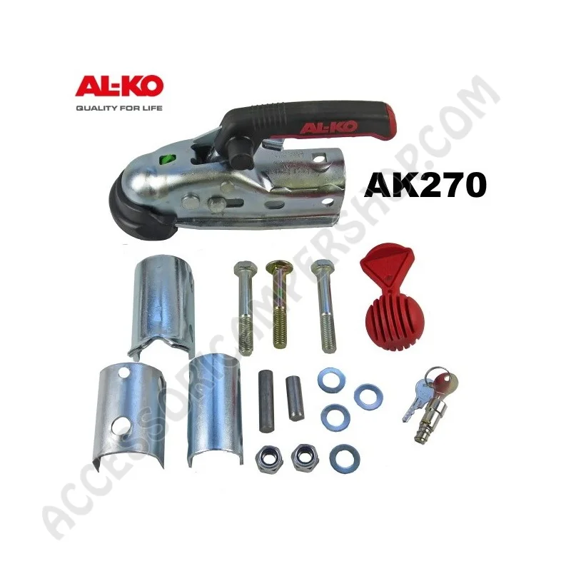 Giunto a sfera AK270 per caravan, attacco versatile | Accessoricampershop.com