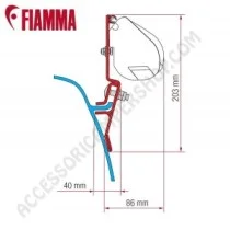 KIT VW T3 Adattatori Staffe Tendalino Fiamma F35 | Accessoricampershop.com