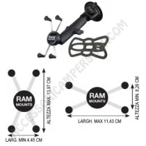 Supporto Universale RAM MOUNTS X-GRIP per Smartphone | Accessoricampershop.com