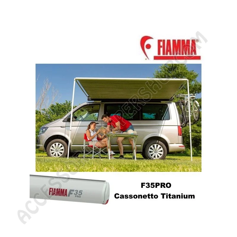 Tendalino Veranda Fiamma F35 Pro Titanium | Accessoricampershop.com