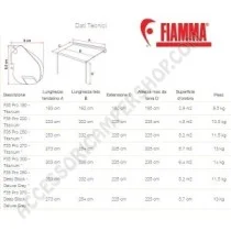 Tendalino Veranda Fiamma F35 Pro Titanium | Accessoricampershop.com