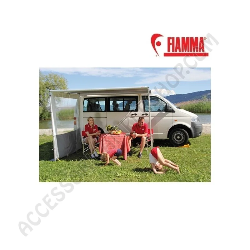 Tendalino Fiamma F35 Pro Deep Black per Caravan | Accessoricampershop.com