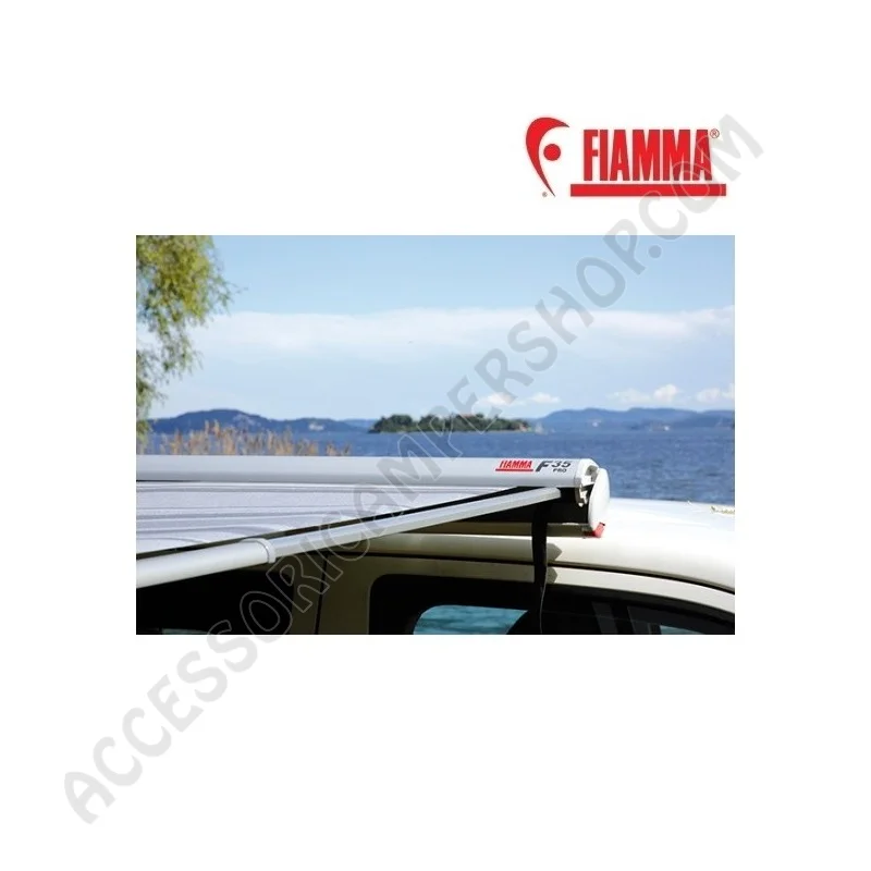 Tendalino Fiamma F35 Pro Deep Black per Caravan | Accessoricampershop.com