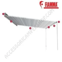 Tendalino Fiamma F35 Pro Deep Black per Caravan | Accessoricampershop.com