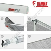 Tendalino Fiamma F35 Pro Deep Black per Caravan | Accessoricampershop.com