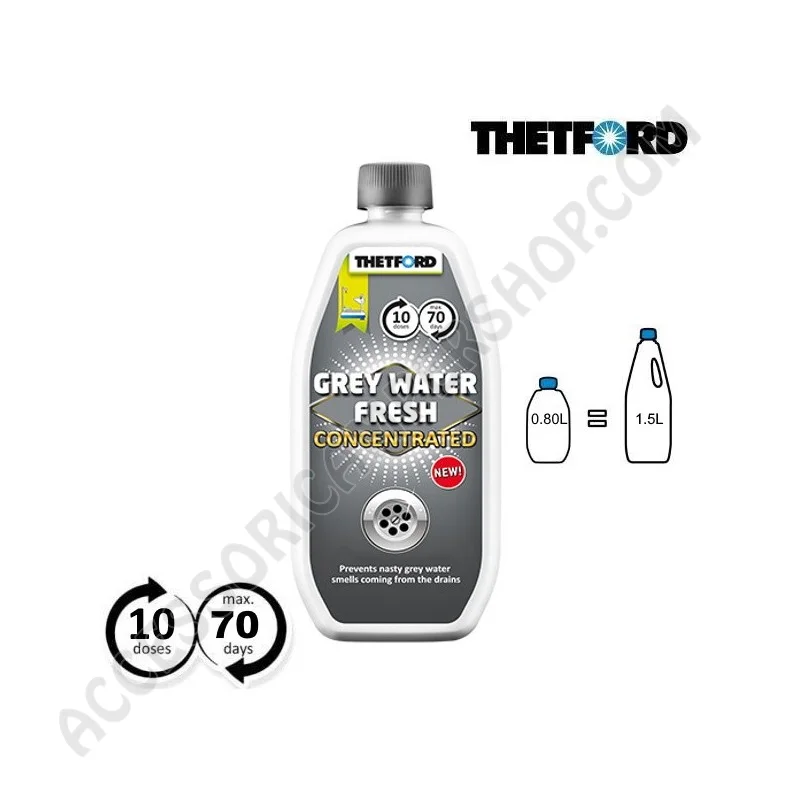 Grey Water Fresh Concentrato per Camper e Caravan | Accessoricampershop.com