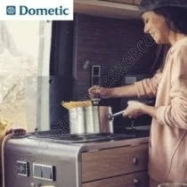Piano Cottura Dometic 2 Fuochi Gas con Coperchio | Accessoricampershop.com
